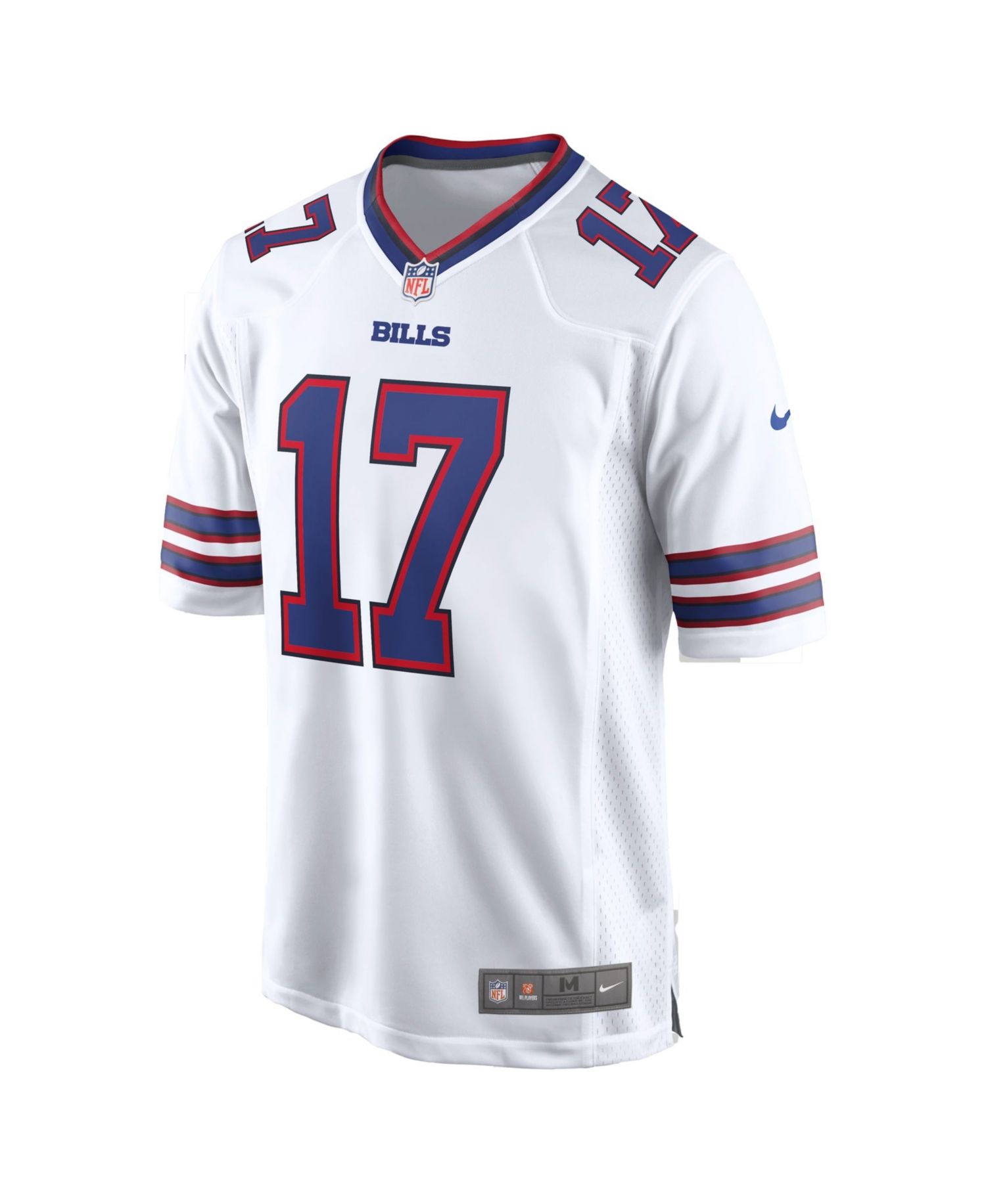 Men's Josh Allen White Buffalo Bills White Game Player Jersey