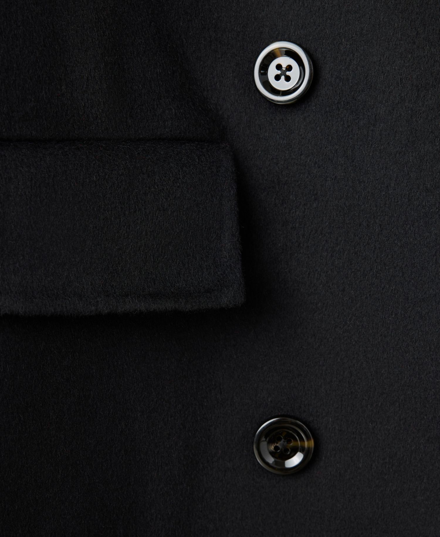Women's Handmade Wool-Blend Double-Breasted Coat