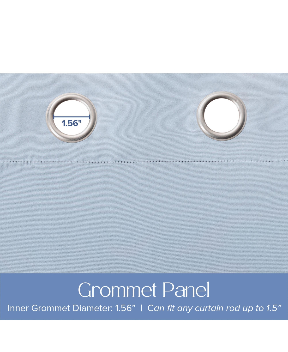 Blackout Grommet Taylor Ombre Curtains Pair, Rainbow, 52"x96"
