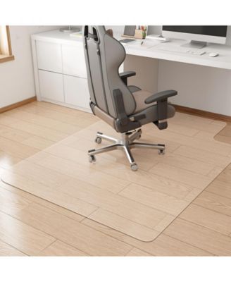 Office Chair Mat Easy Glide Heavy Duty Protector For Home Smooth Glide Non Slip Easy Clean