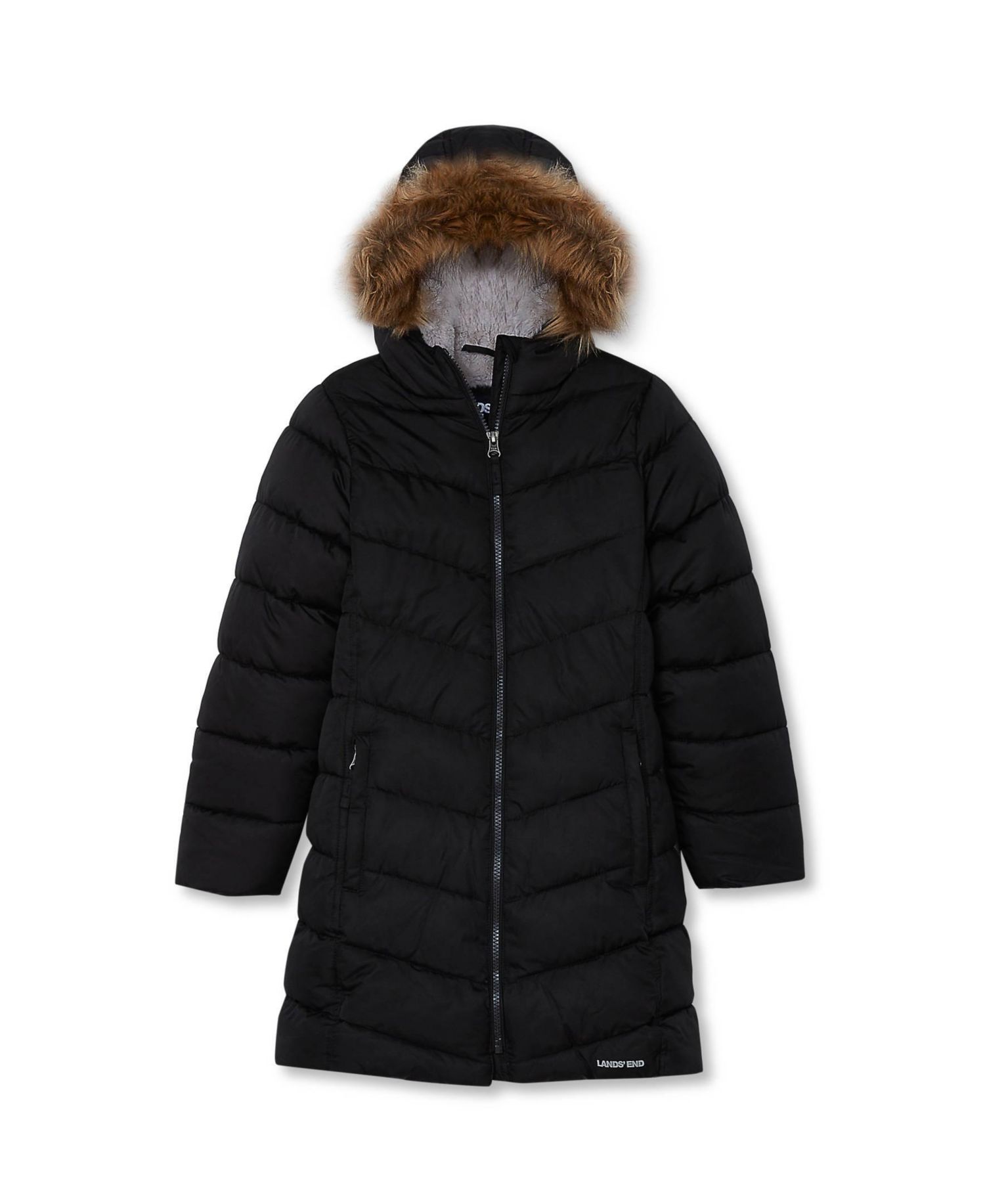 Girls Fleece Lined Parka