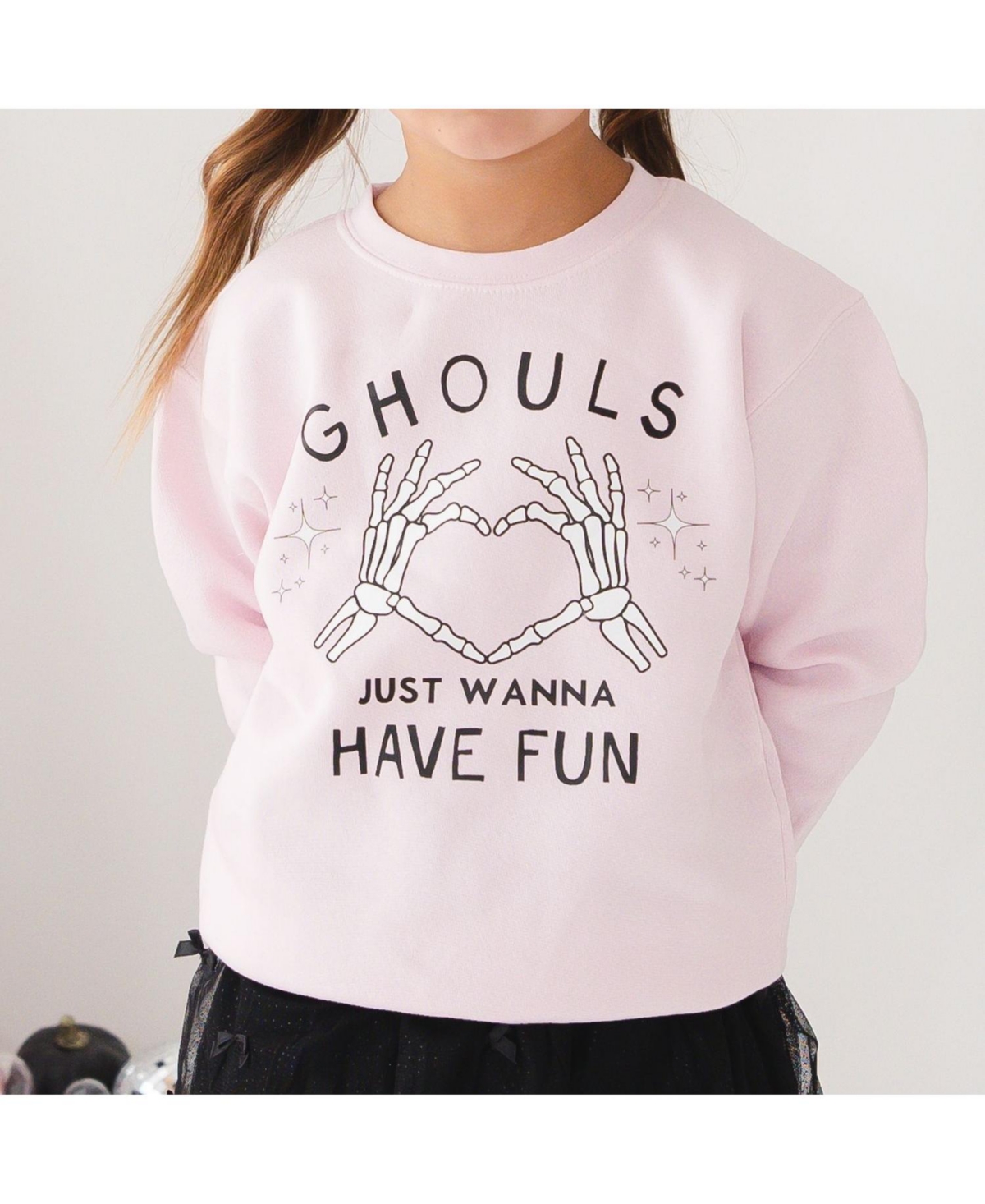 Sweet Wink Toddler Girls 2T-4T Ghouls Just Wanna Have Fun Halloween Sweatshirt
