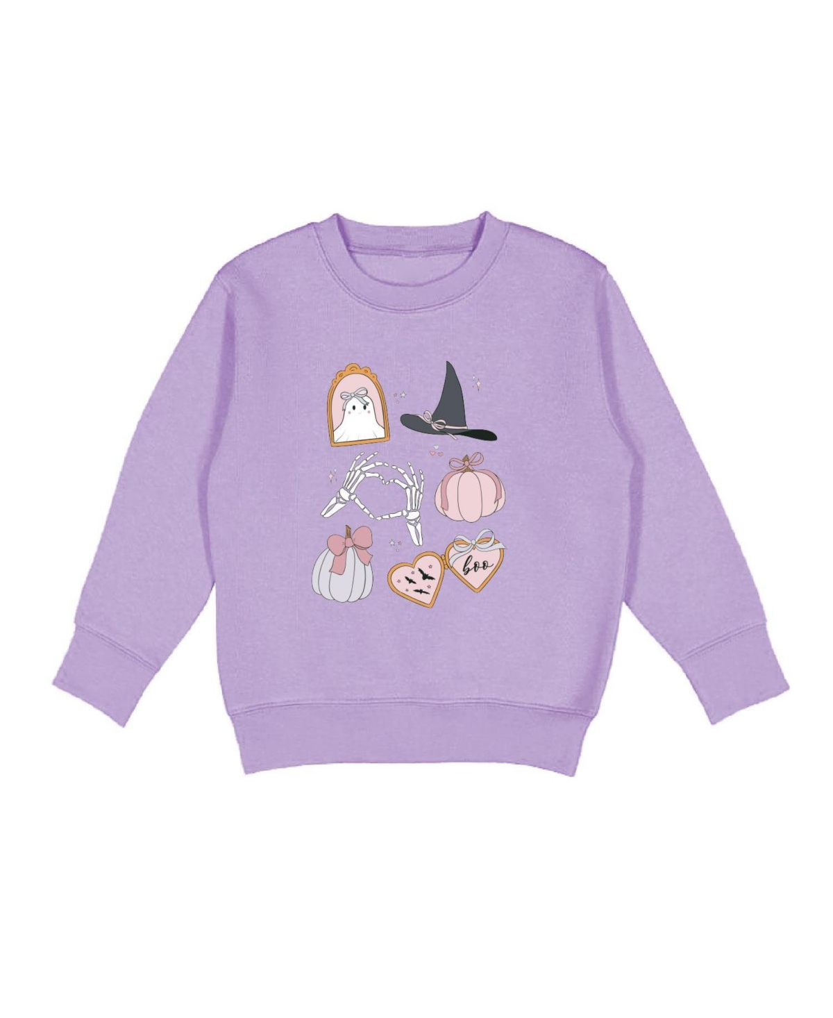 Sweet Wink Toddler Girls 2T-4T Spooky Girlie Halloween Sweatshirt
