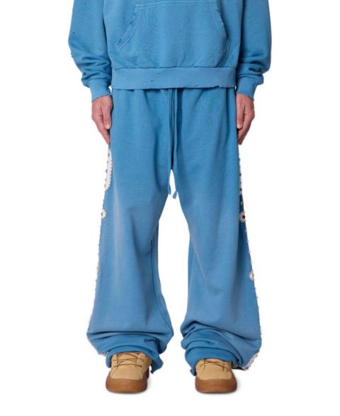 Мужские брюки mnml Mojave Oversized-Fit Baggy Leg Sweatpants, цвет: Синий