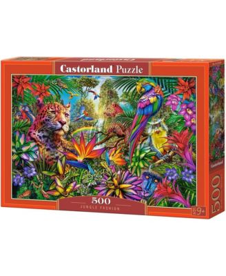 Jungle Fashion 500-Piece Puzzle, Ages 14+