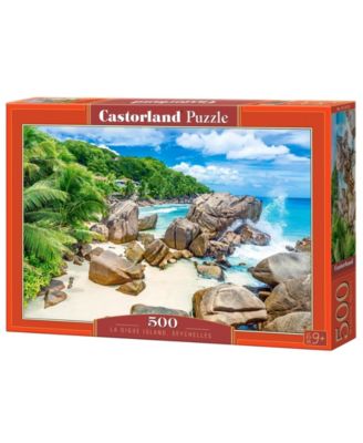 La Digue Island, Seychelles 500-Piece Jigsaw Puzzle, Ages 14+