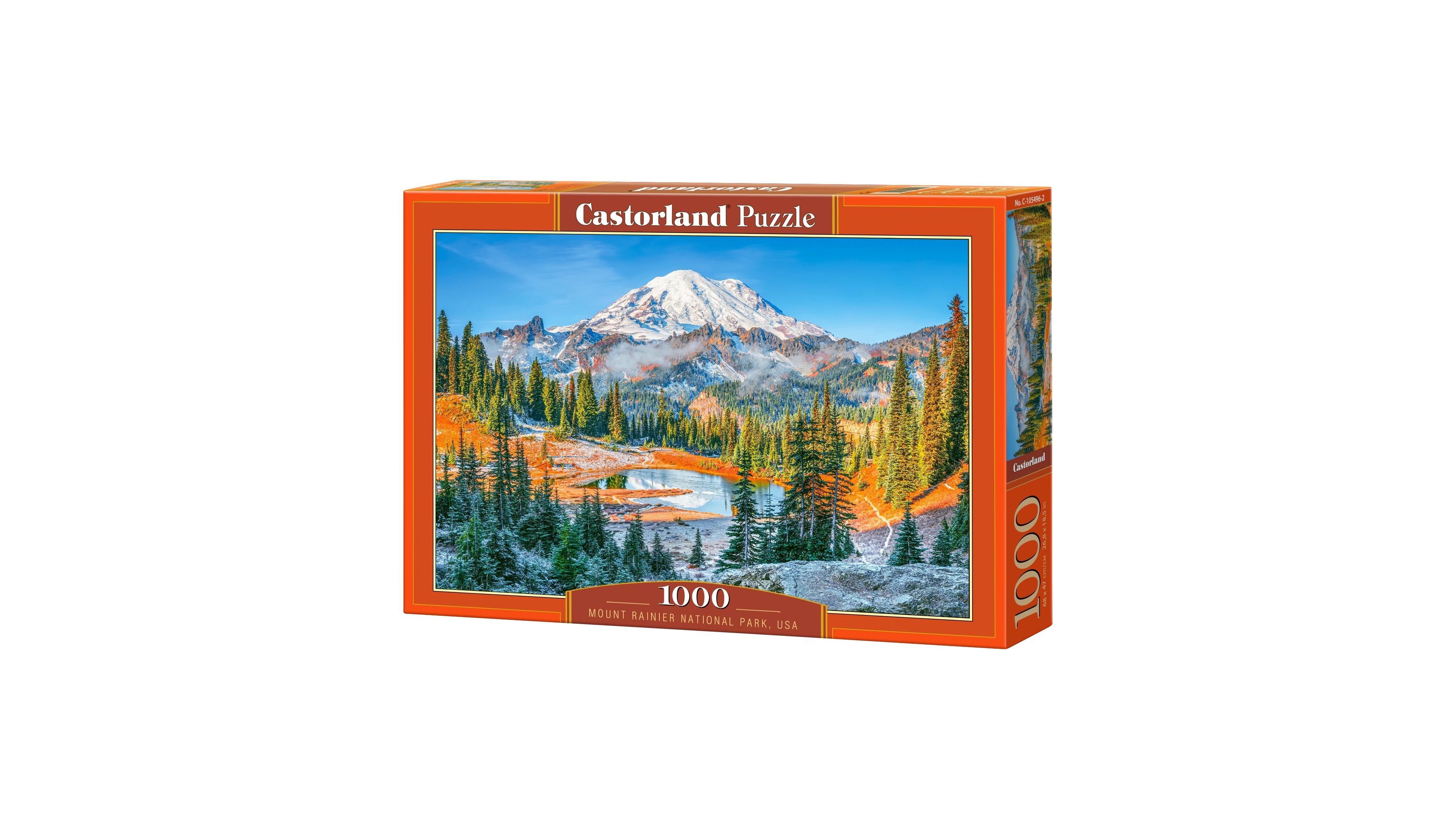 Castorland Mount Rainier National Park, Usa 1000 Piece Jigsaw Puzzle, Ages 14+