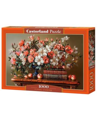 Floral Evening Floral Still Life 1000-Piece Jigsaw Puzzle, Ages 14+