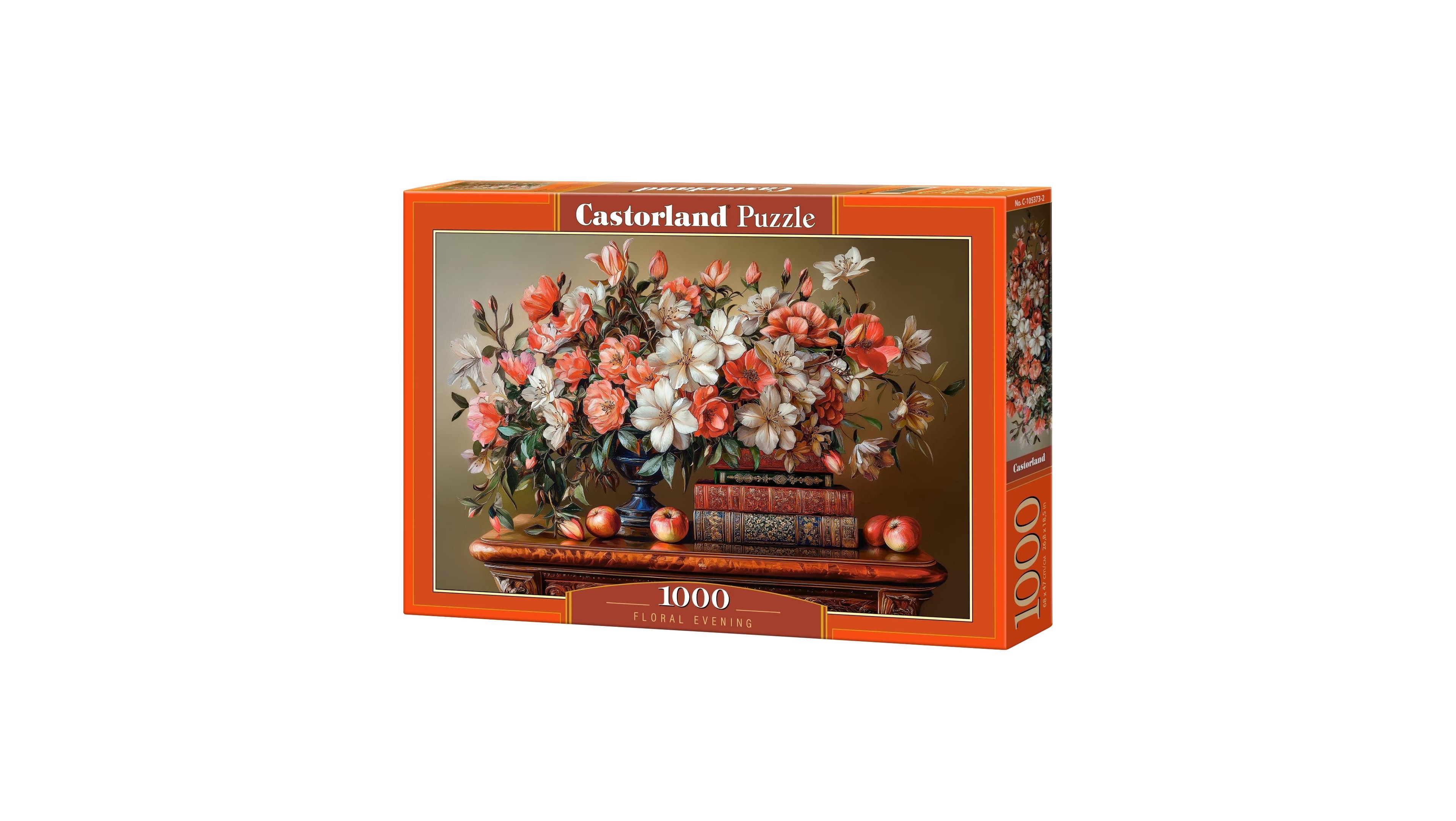 Castorland Floral Evening Floral Still Life 1000-Piece Jigsaw Puzzle, Ages 14+