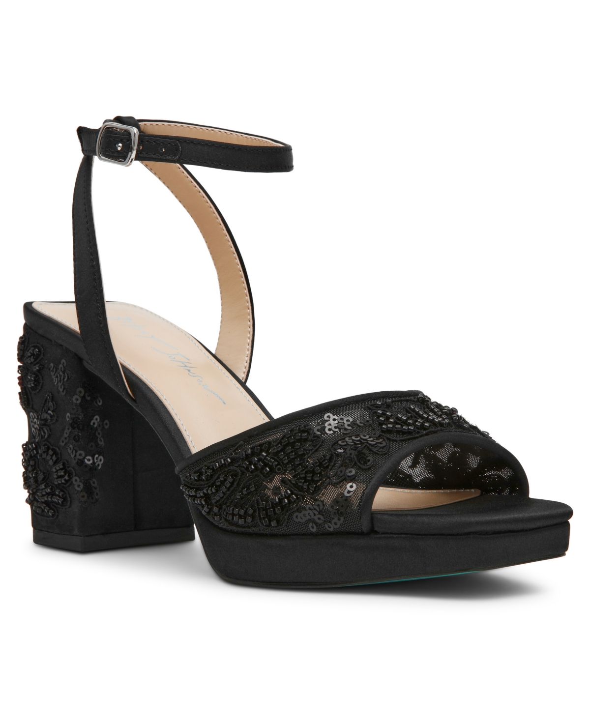 Betsey Johnson Women's Junie Ankle Strap Dress Sandals