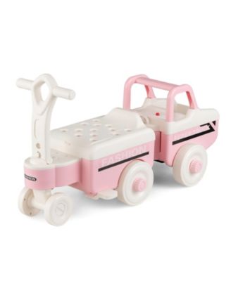 4-in-1 Ride-On Push Car with Music and Under-Seat Storage, 45 lbs, Ages 18 Months-5 Years