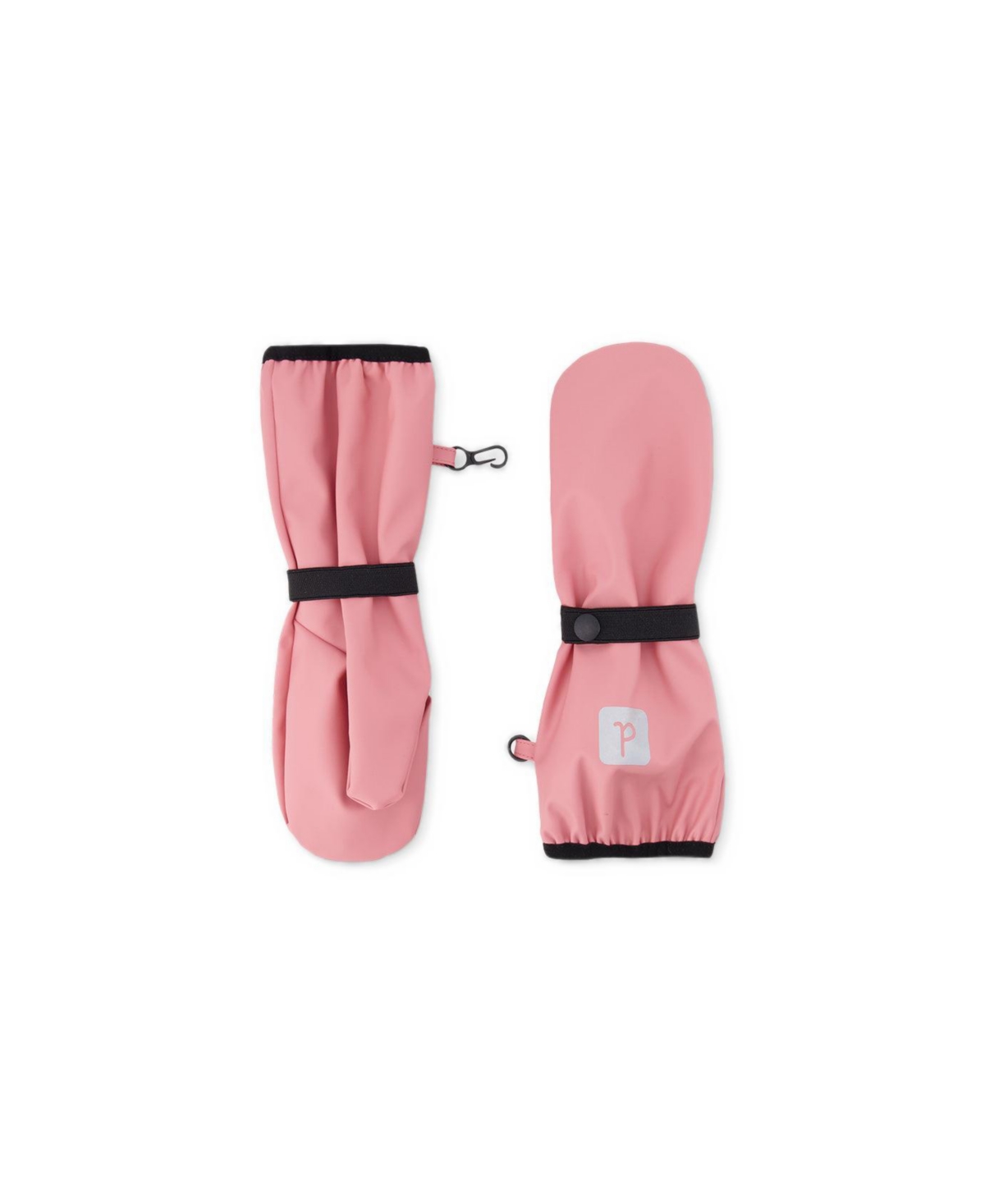 Deux par Deux 12-24 Months Waterproof Rain Baby Girls' Mittens