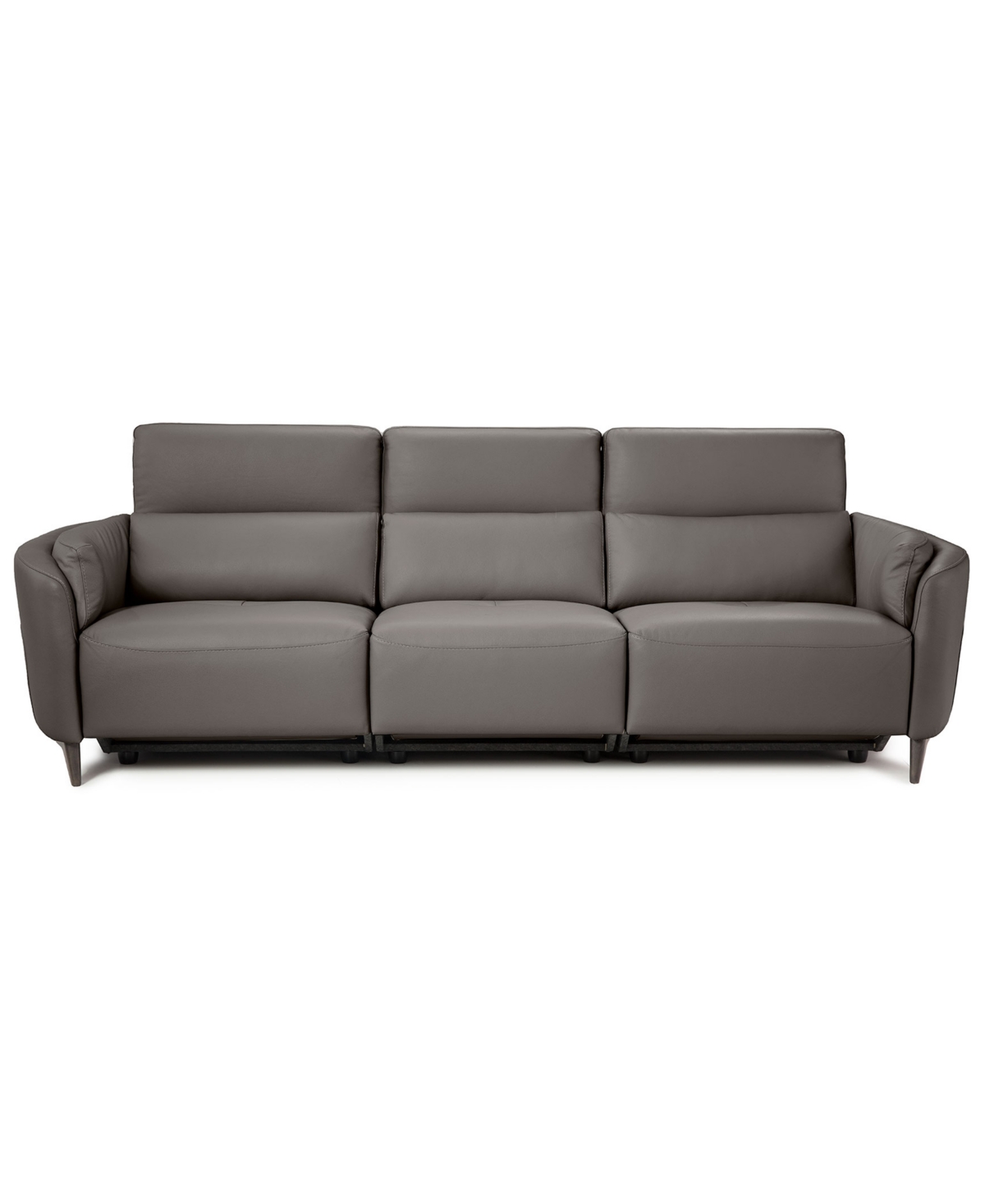 Nicoletti Home Placido Leather 3-Piece Motion Sofa, Macy's Exclusive