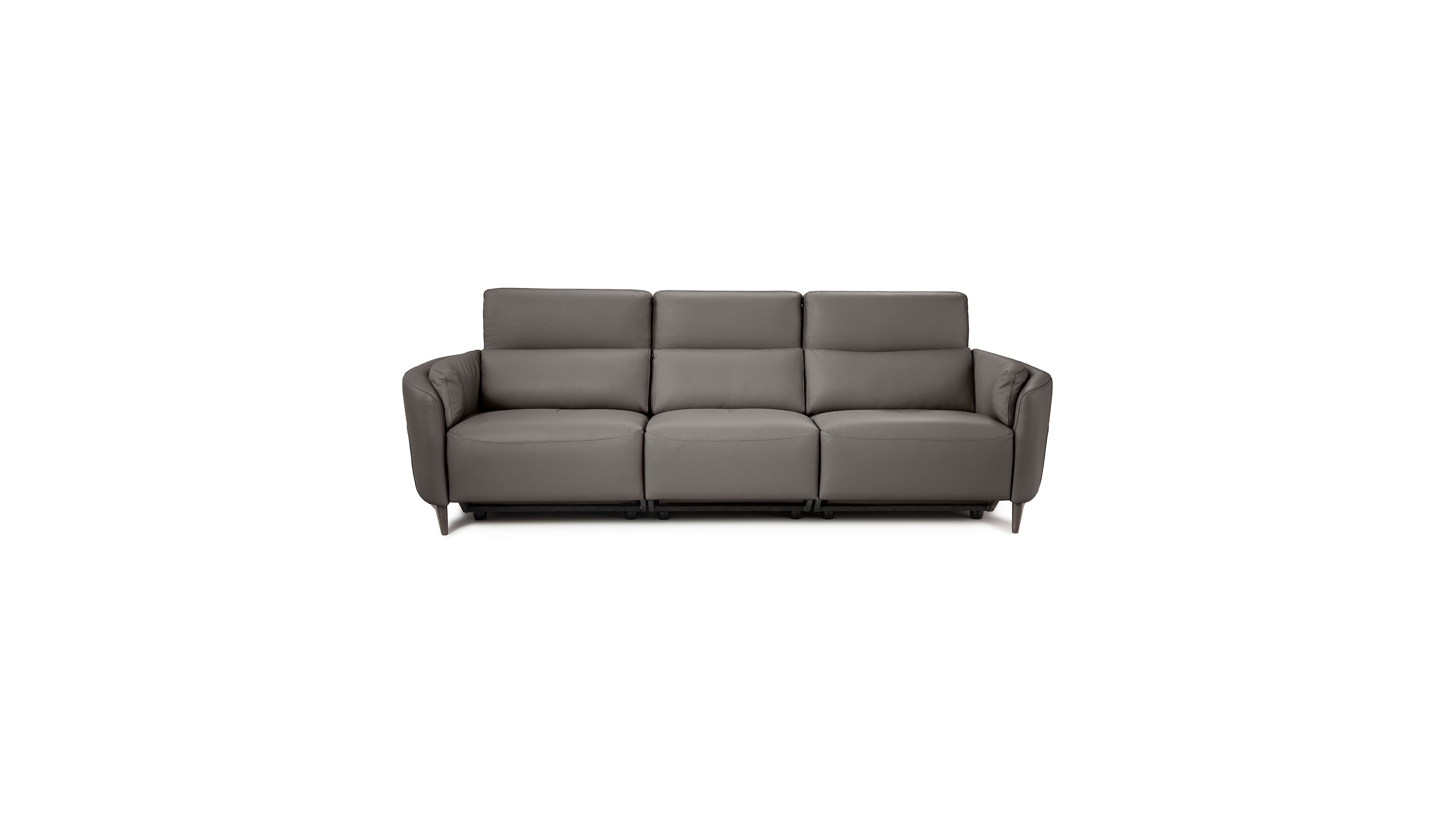 Nicoletti Home Placido Leather 3-Piece Motion Sofa, Macy's Exclusive
