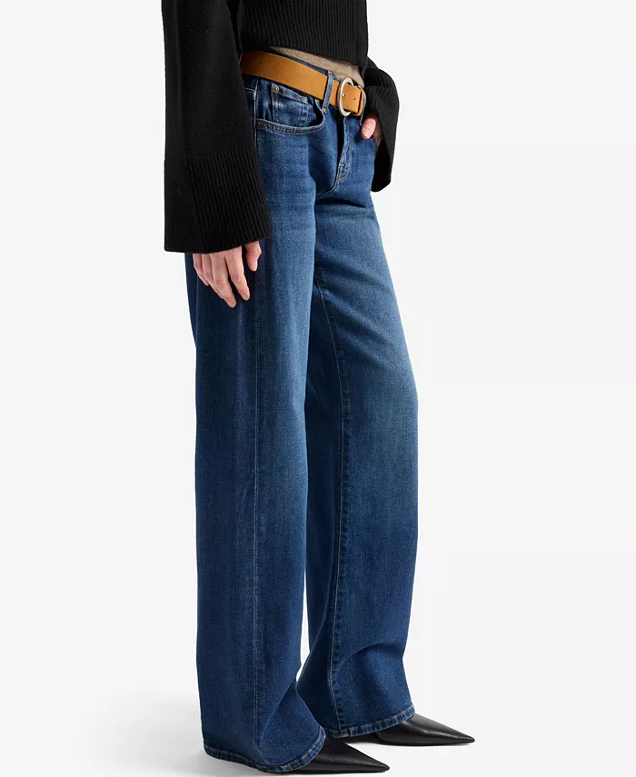 Women's Low-Rise Straight Jeans - thumbnail 3