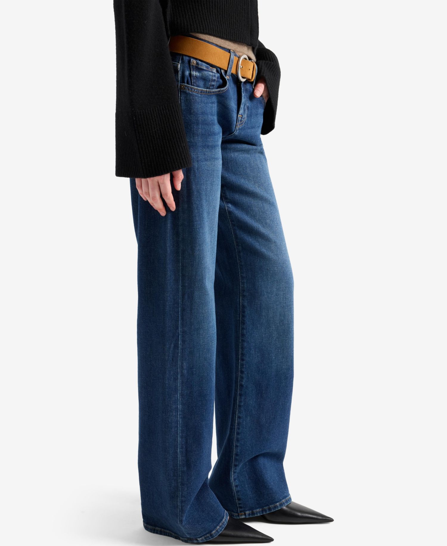 Women's Low-Rise Straight Jeans