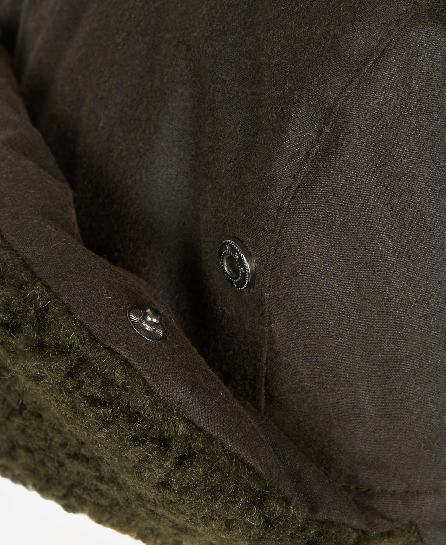 Waxed-Cotton Fleece-Lined Morar Trapper Hat
