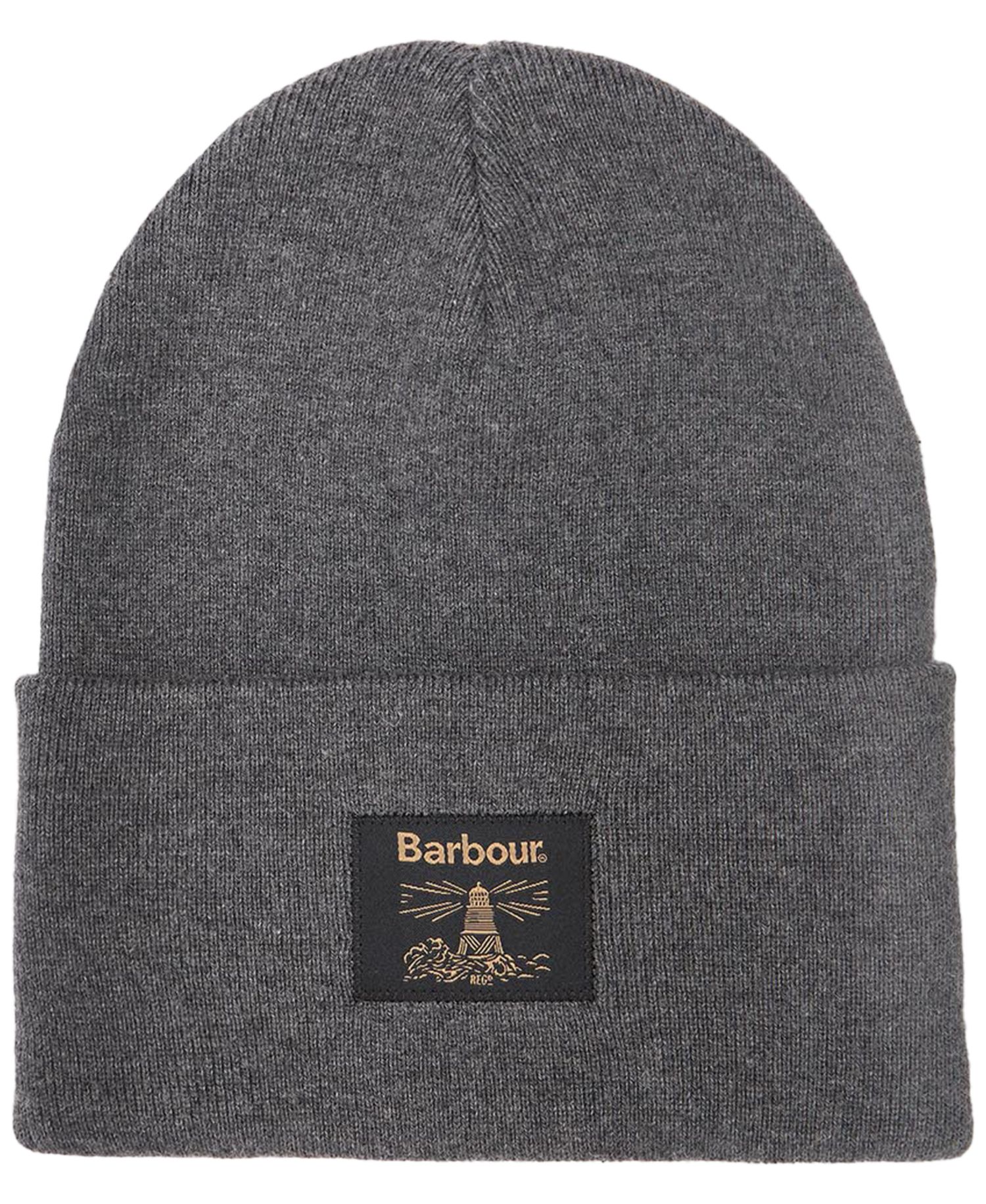 Rib-Knit Double-Layer Beanie
