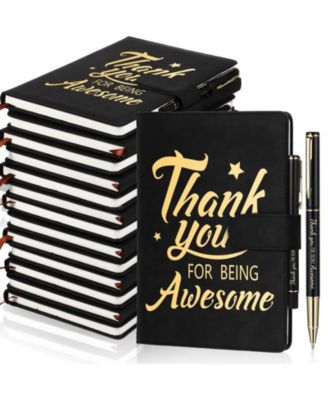 Bulk Inspirational Journal Pen Set Employee Teacher Volunteer Appreciation Gifts