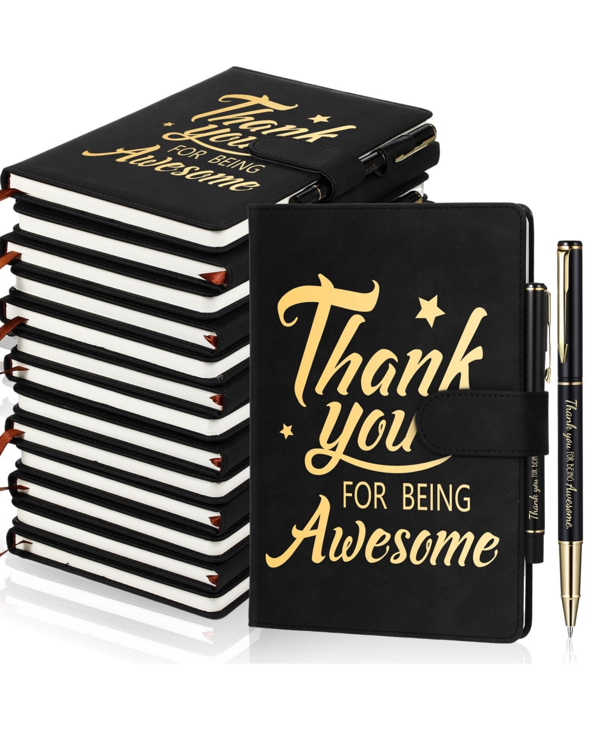 Danrong Bulk Inspirational Journal Pen Set Employee Teacher Volunteer Appreciation Gifts