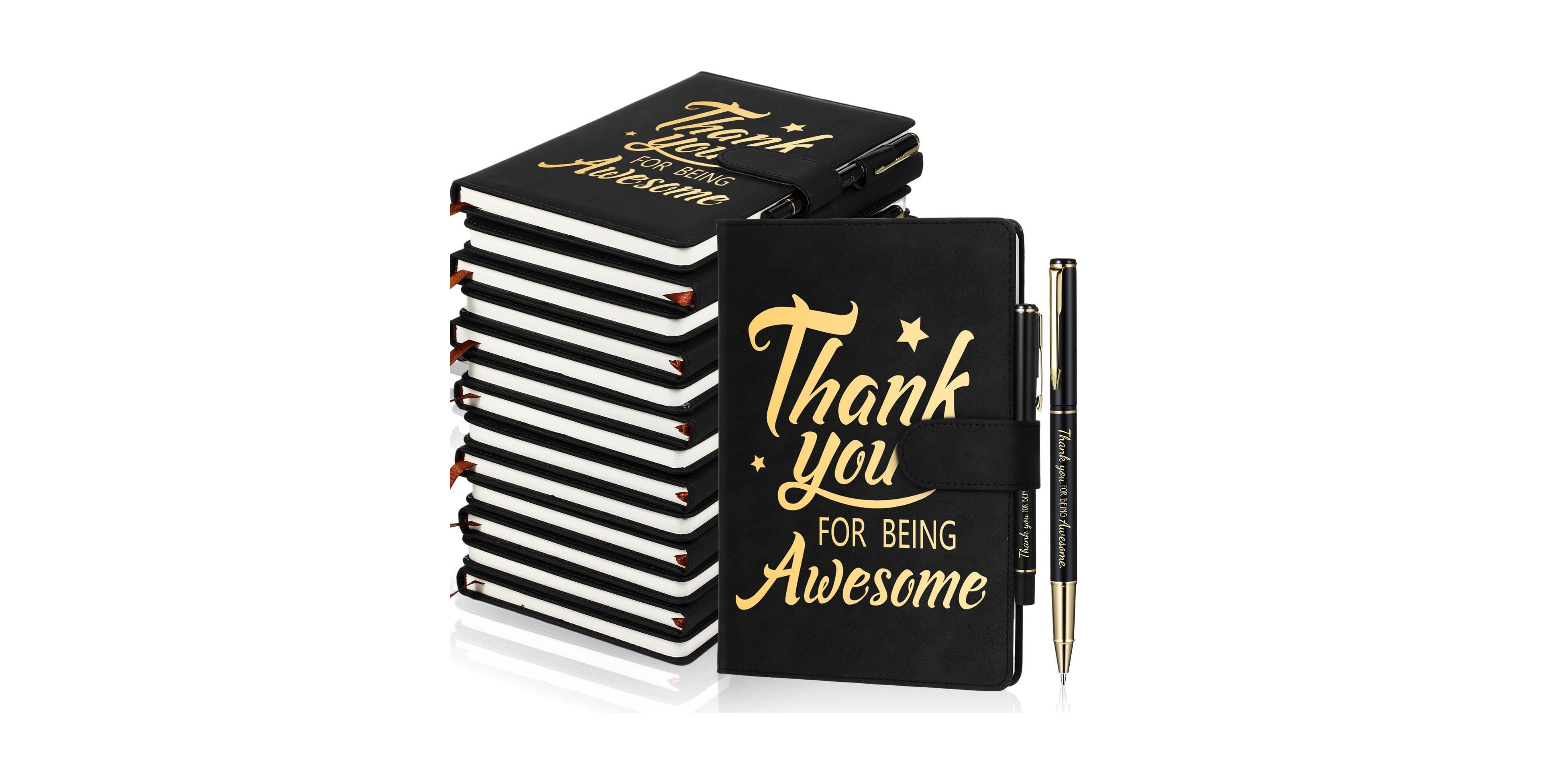 Danrong Bulk Inspirational Journal Pen Set Employee Teacher Volunteer Appreciation Gifts