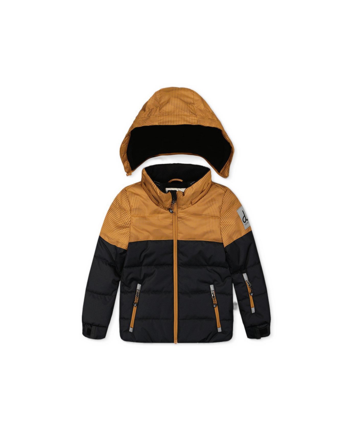 Deux par Deux Toddler Boys' 2T-5T Play Hooded Long-Sleeve Jacket and Snow Pants, 2-Piece Set