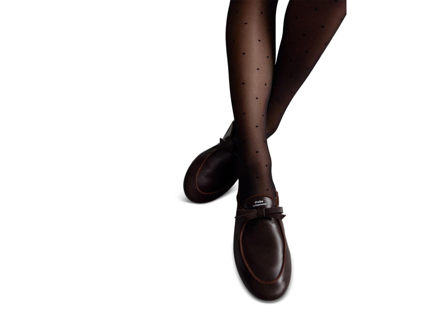 Women's Swiss Dot Seamless 20-Denier Tights