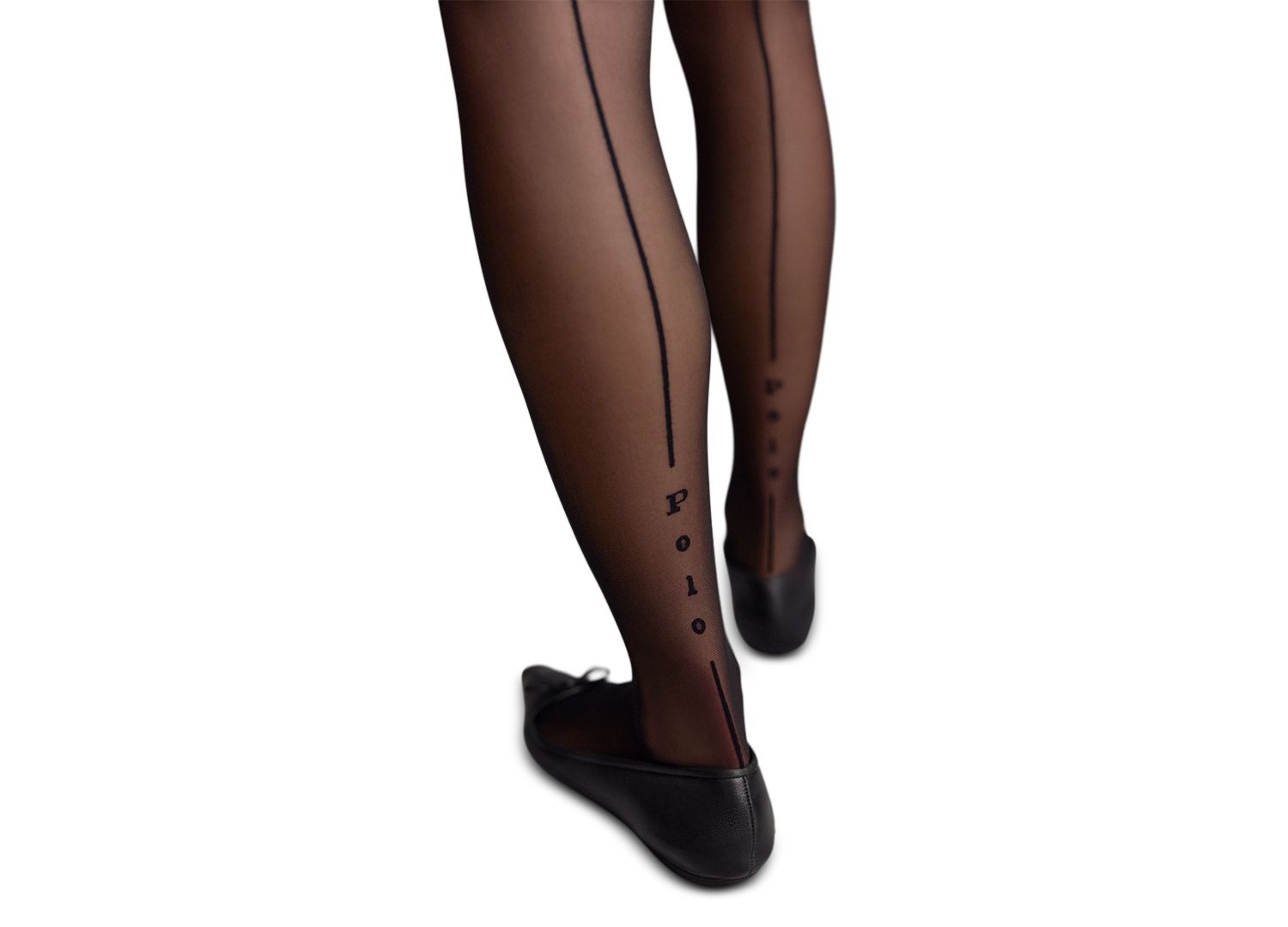 Women's Back Seam Logo 20 Denier Tights