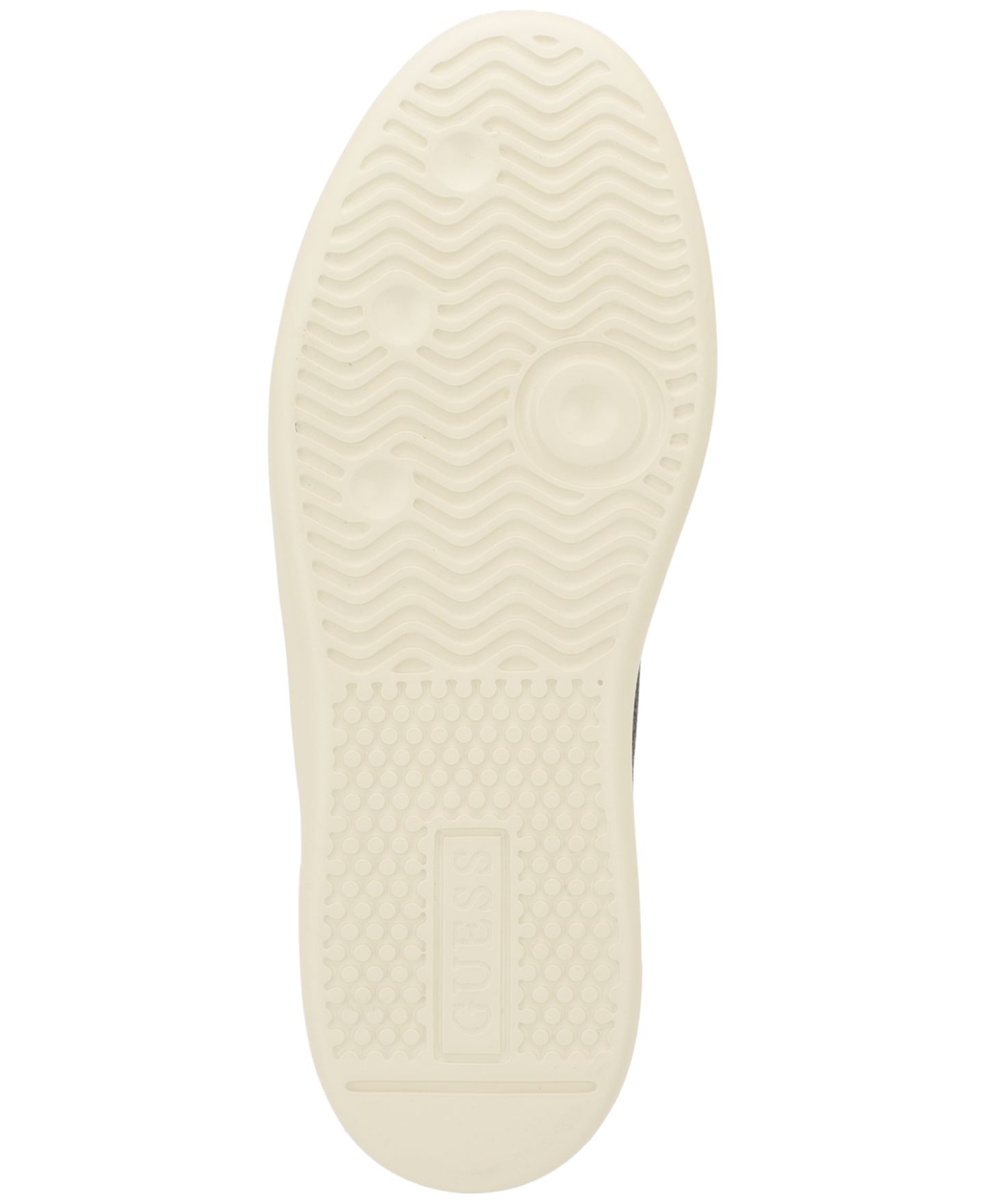 Мужские кроссовки GUESS Yinden Leather Round-Toe, цвет: Тёмный серый — фото 5