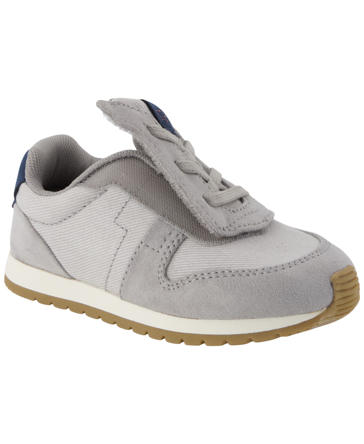 Кроссовки TOMS Trvl Lite Retro Low-Top Adjustable Strap Sneakers для малышей, цвет: Серый винтажный — фото 6