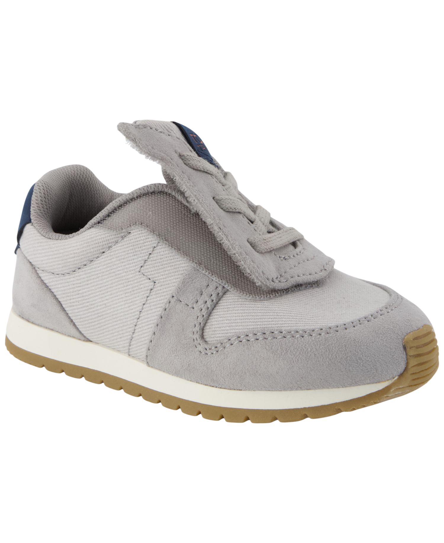 Toddler Boys' and Girls' TRVL LITE Retro Low-Top Adjustable Strap Sneakers