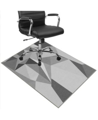 Heavy Duty Office Chair Mat For Hardwood Floors Smooth Sliding Floor Protector