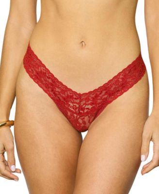 Signature Lace&reg; Low-Rise Thong