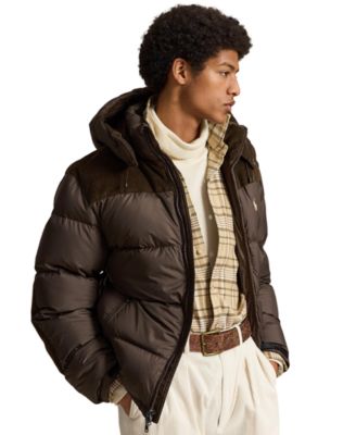 Men's Gorham Hooded Hybrid Down Jacket