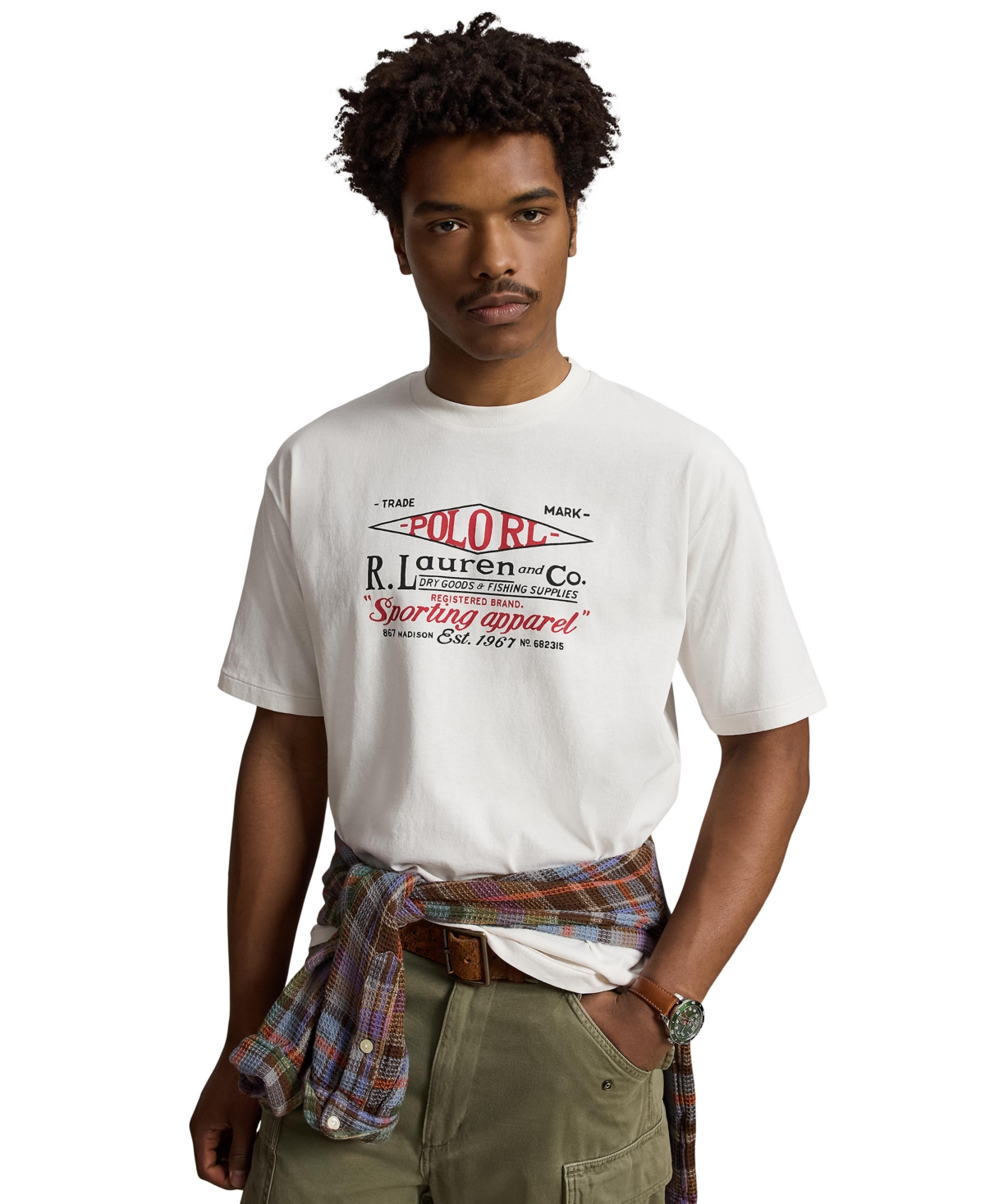 Polo Ralph Lauren Men's Relaxed-Fit Graphic T-Shirt