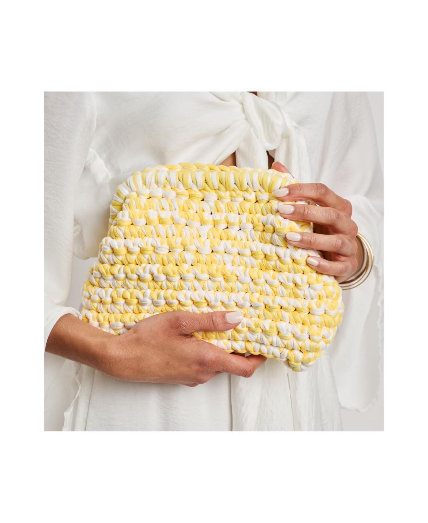 Женский клатч Moda Luxe Raya Clutch, цвет: Сливочный — фото 6