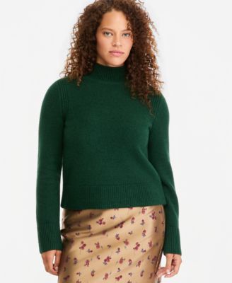 Women's Roll Mock Neck Sweater