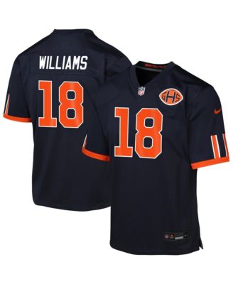 Big Boys and Girls Caleb Williams Navy Chicago Bears 2026 Rivalries Collection Game Jersey
