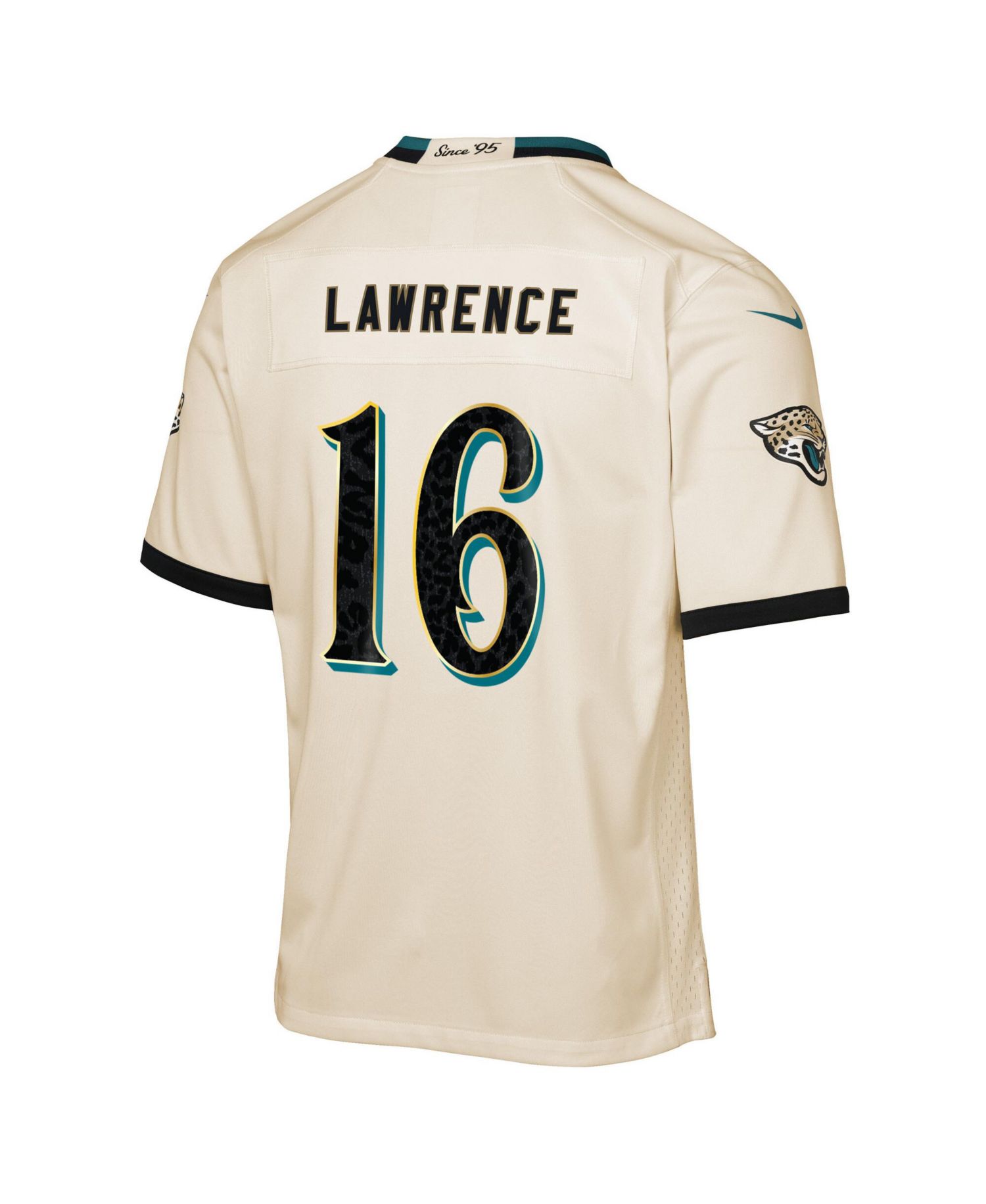 Big Boys and Girls Trevor Lawrence Natural Jacksonville Jaguars 2026 Rivalries Collection Game Jersey