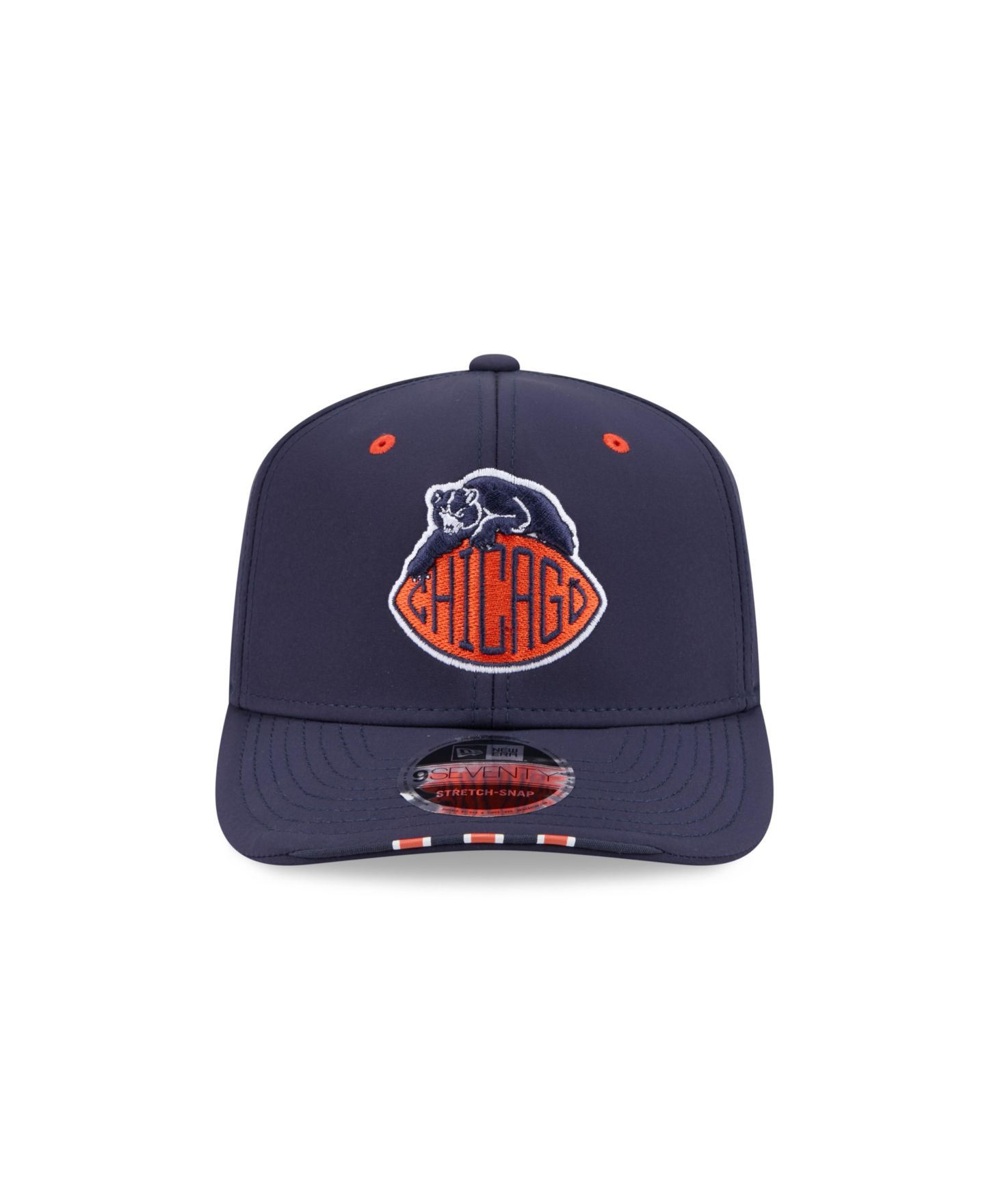Мужская кепка New Era Navy Chicago Bears 2026 Rivalries Collection Sideline 9SEVENTY Adjustable Hat — фото 3