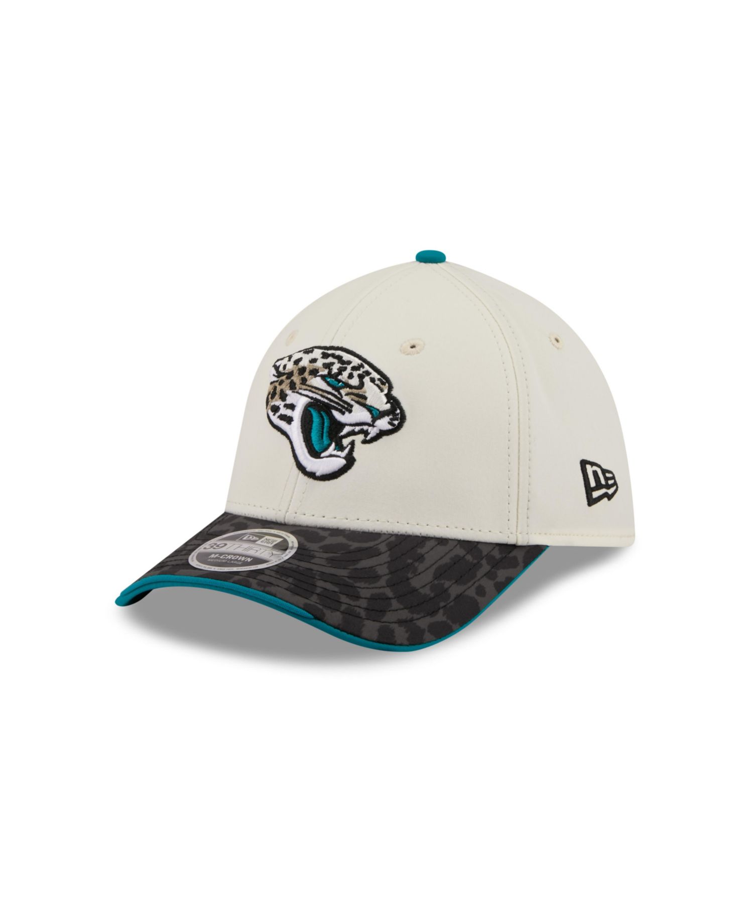 Men's Cream/Black Jacksonville Jaguars 2026 Rivalries Collection 39THIRTY Flex Hat
