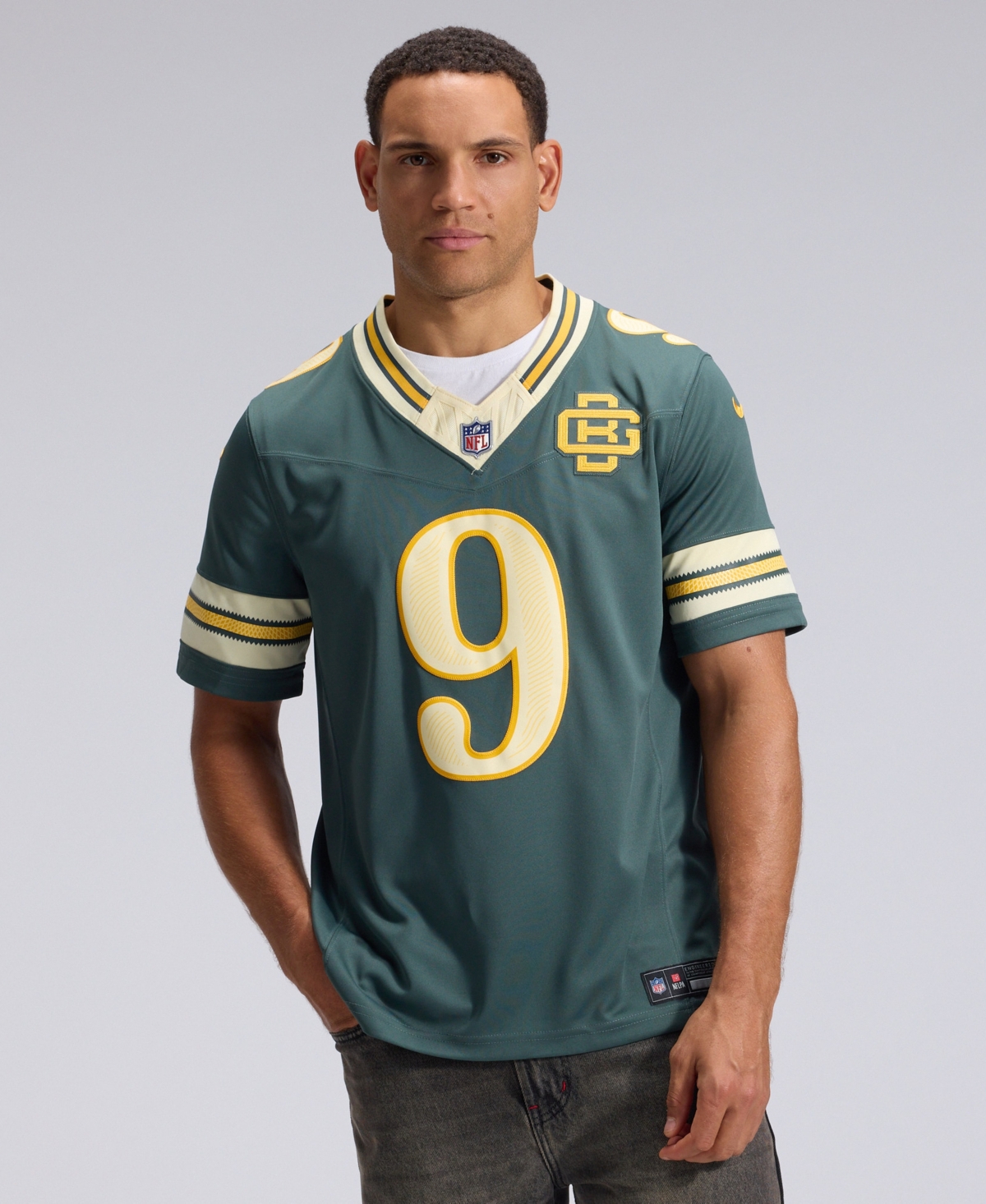 Nike Men's Christian Watson Green Bay Packers 2026 Rivalries Collection Vapor F.u.s.e Stitched Limited Jersey