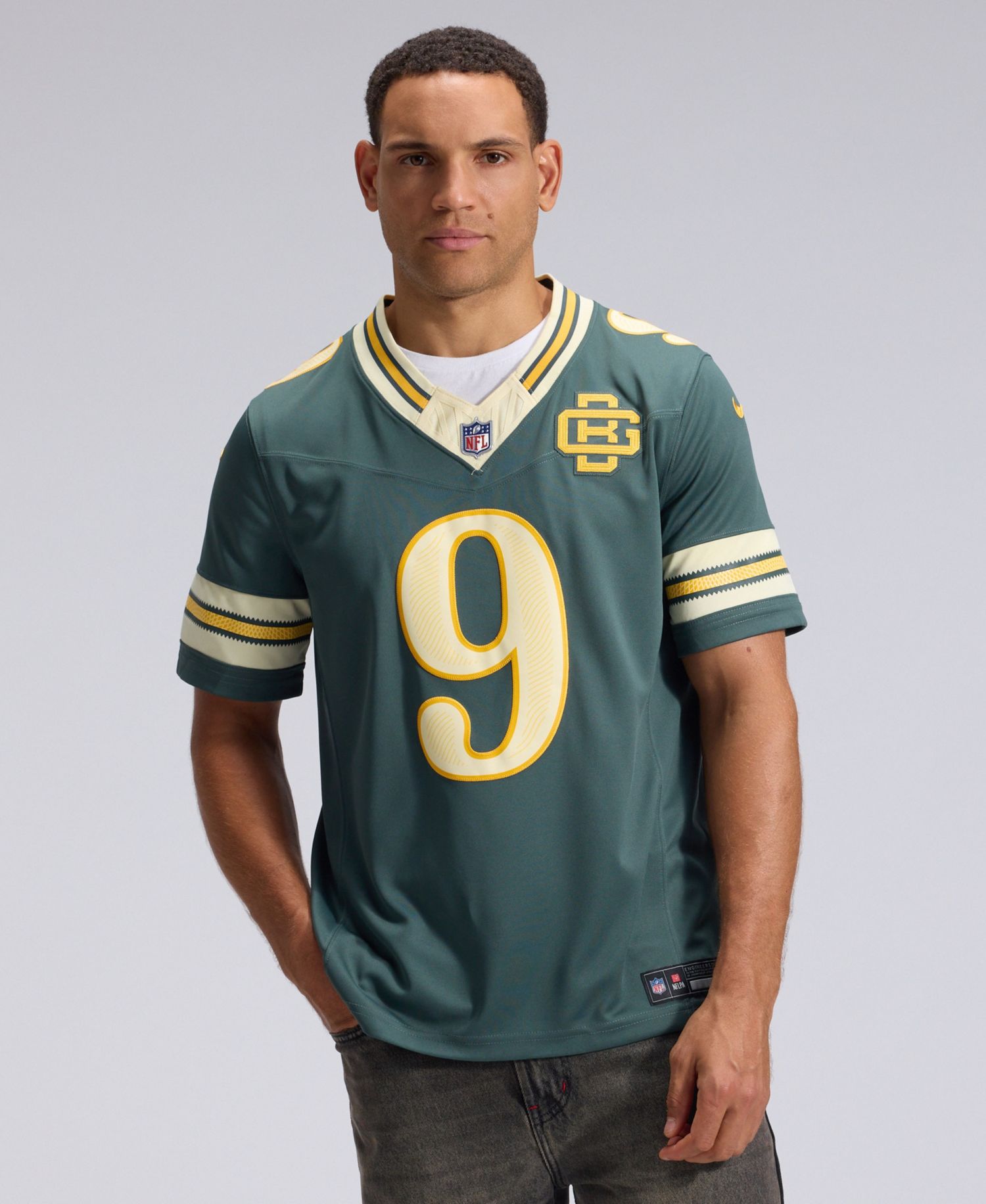 Men's Christian Watson Green Bay Packers 2026 Rivalries Collection Vapor F.U.S.E Stitched Limited Jersey