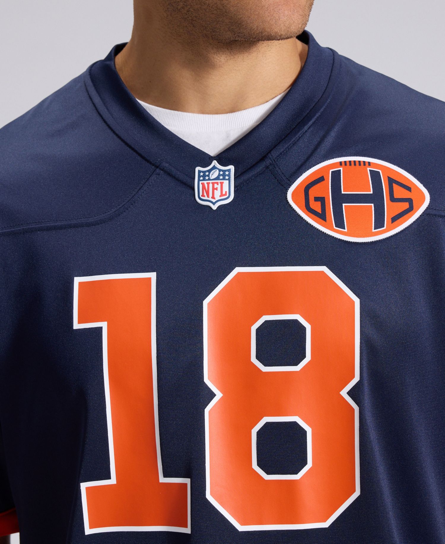 Men's Caleb Williams Navy Chicago Bears 2026 Rivalries Collection Game Jersey