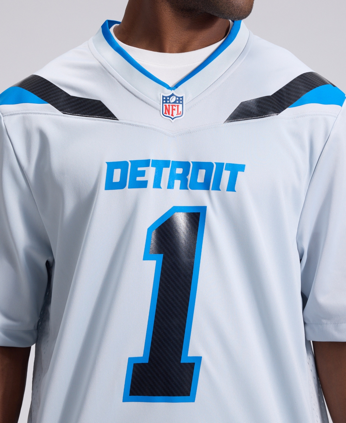 Nike Men's Jameson Williams Silver Detroit Lions 2026 Rivalries Collection Game Jersey