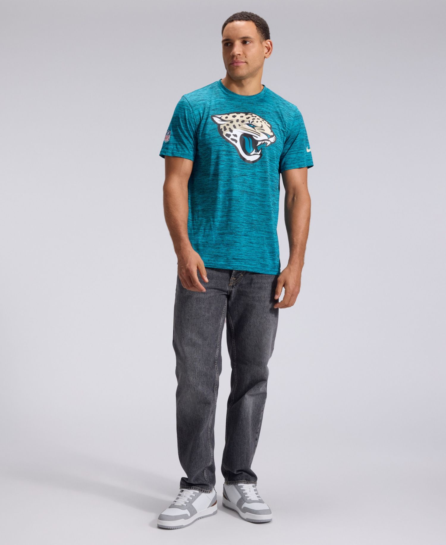 Men's Teal Jacksonville Jaguars 2026 Rivalries Collection Sideline Velosity T-Shirt