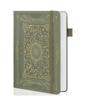 Hardcover College Ruled Lined Journal 320 Numbered Pages Thick Paper Travel School Office Journal