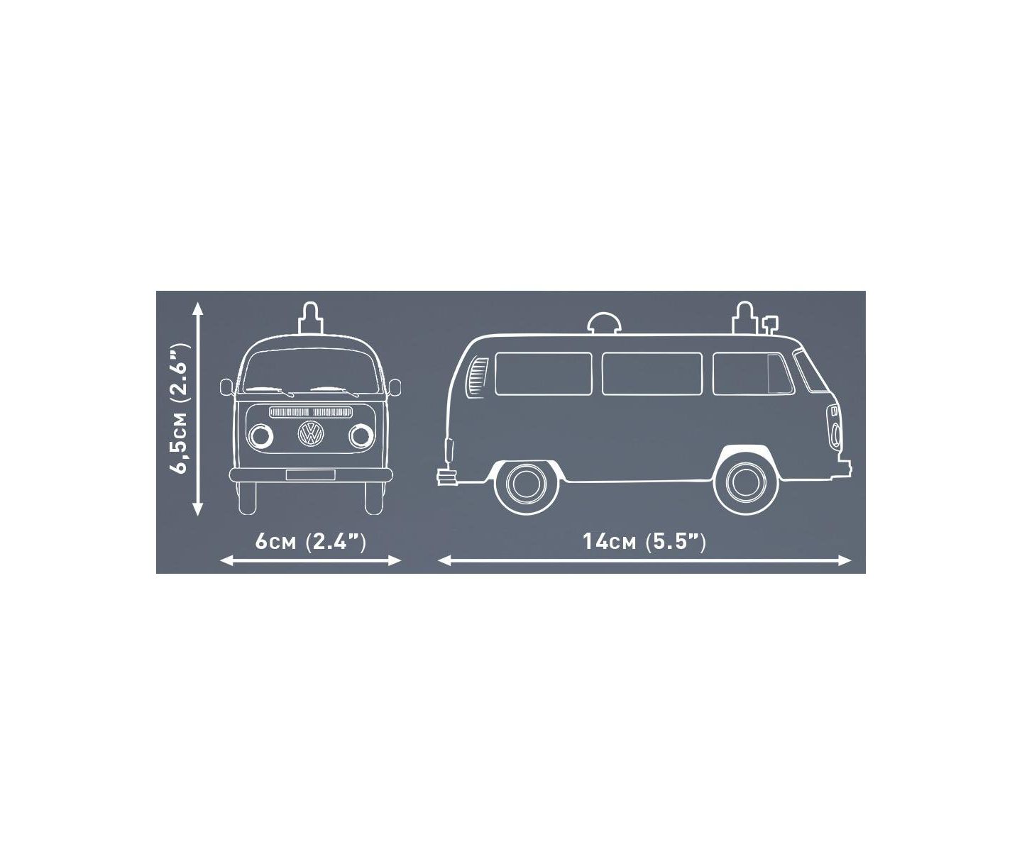 Детский конструктор COBI Action Town Volkswagen T2B Ambulance 169-Piece Building Set, Ages 7+ — фото 4