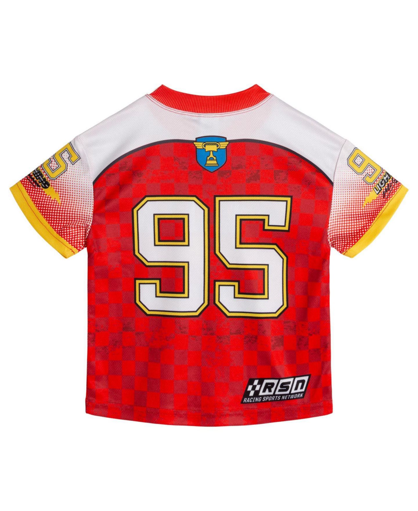 Комплект Cars Lightning McQueen Athletic 2-Piece Tee and Joggers Set для мальчиков, цвет: Красный — фото 2