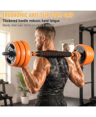 66LB Adjustable Dumbbell Set, 4-in-1 Convertible Weights, Dumbbells, Barbell, Kettlebells for Home Gym Workouts